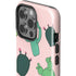 Cactus Print iPhone 15 Pro Impact Case